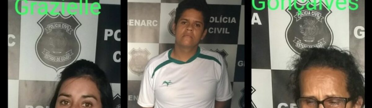 GENARC Cidade de Goiás prende quatro pessoas durante operação Capture #1