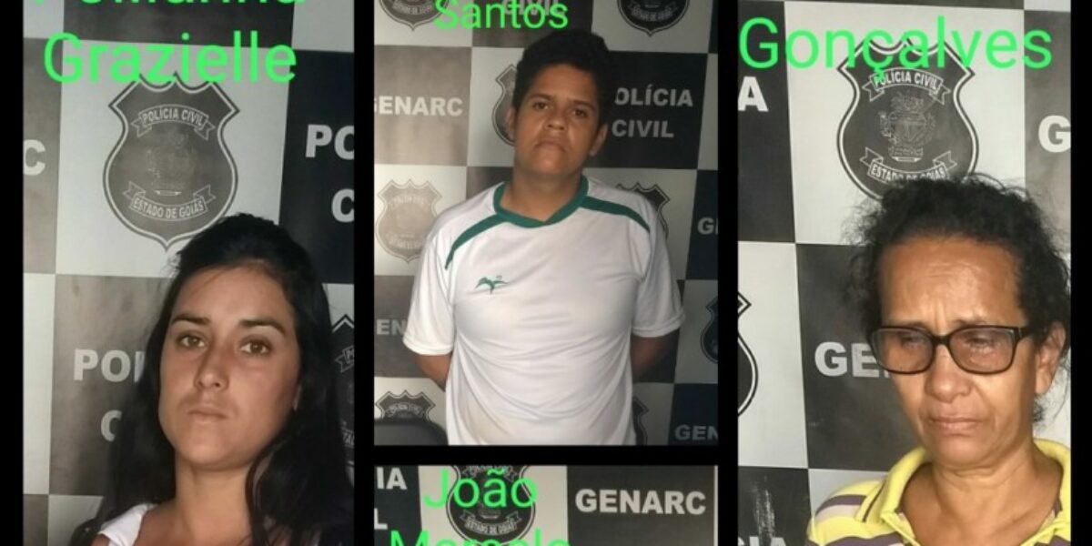 GENARC Cidade de Goiás prende quatro pessoas durante operação Capture #1