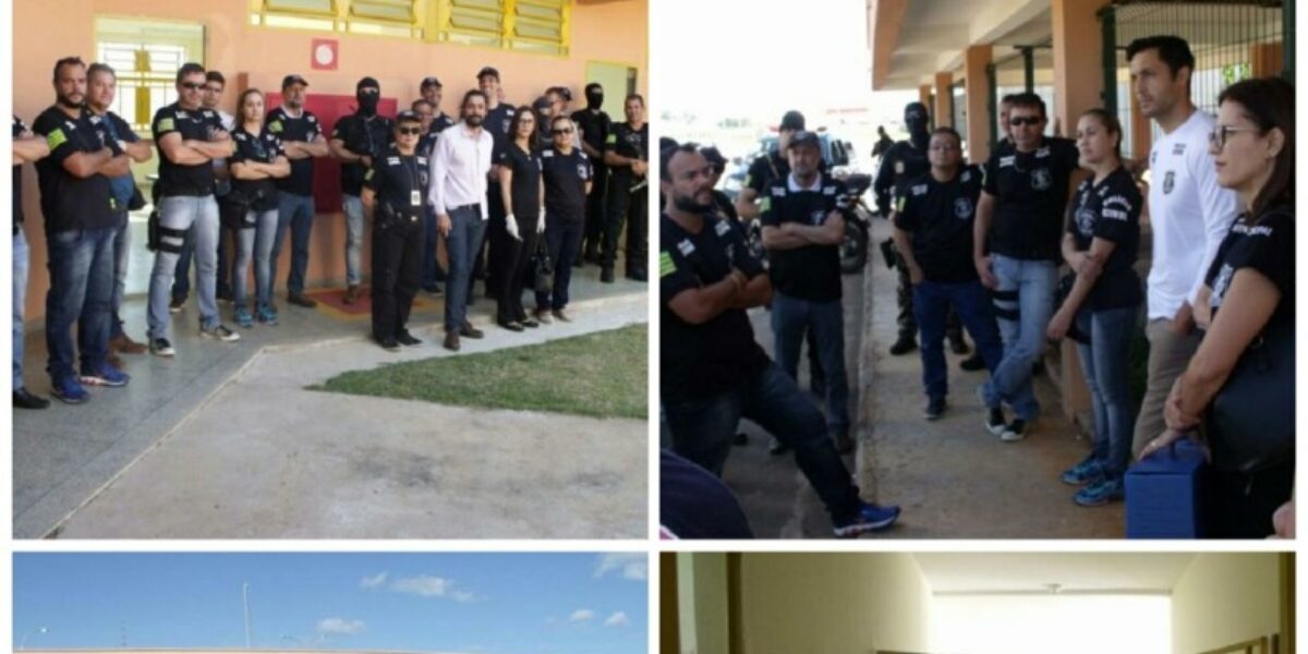 PC realiza operação no Centro de Atendimento Socioeducativo de Anápolis