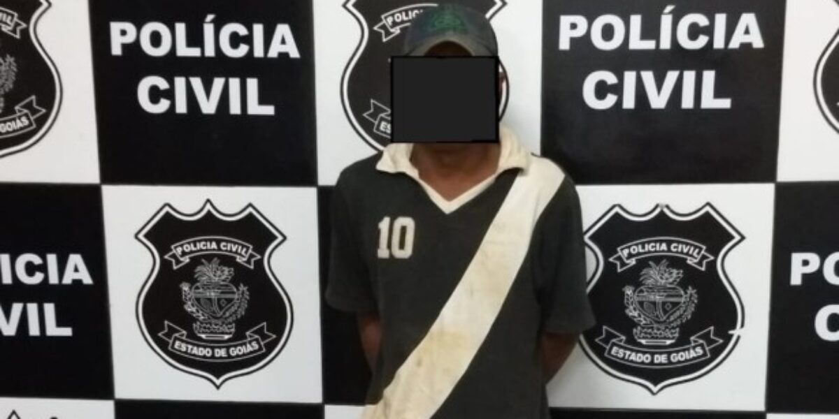 PC de Cristalina prende padrasto que abusava sexualmente de enteada