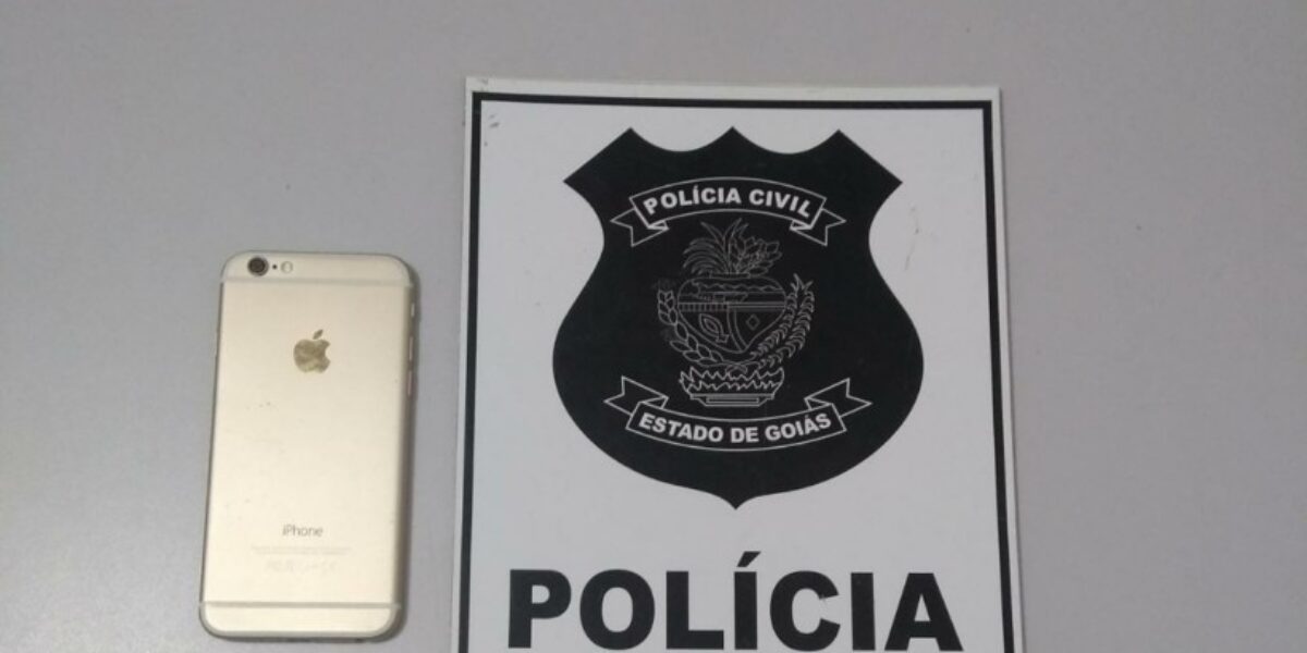 Polícia Civil de Morrinhos apreende de aparelho celular receptado
