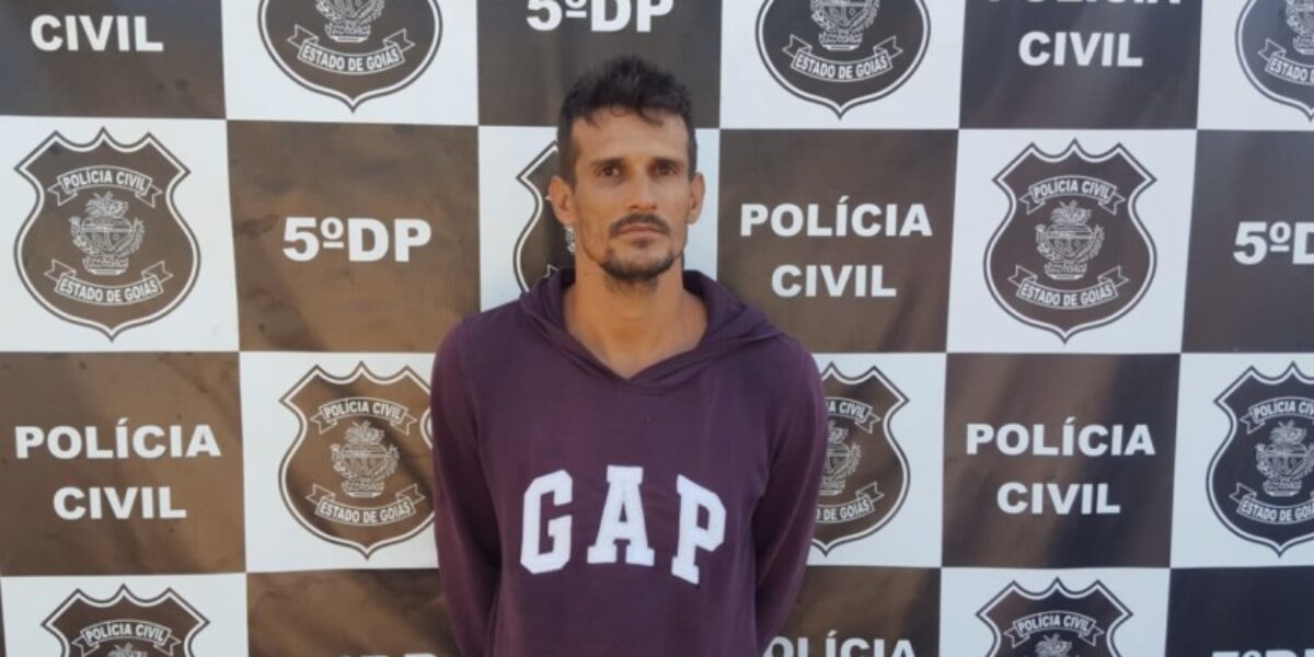Polícia prende suspeito por assaltar estabelecimento comercial em Aparecida