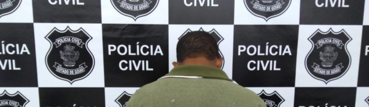 Polícia Civil prende suspeito por abusar de enteada em Padre Bernardo