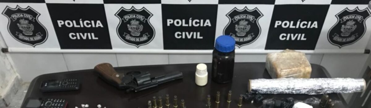 Polícia Civil prende traficantes em Carmo do Rio Verde