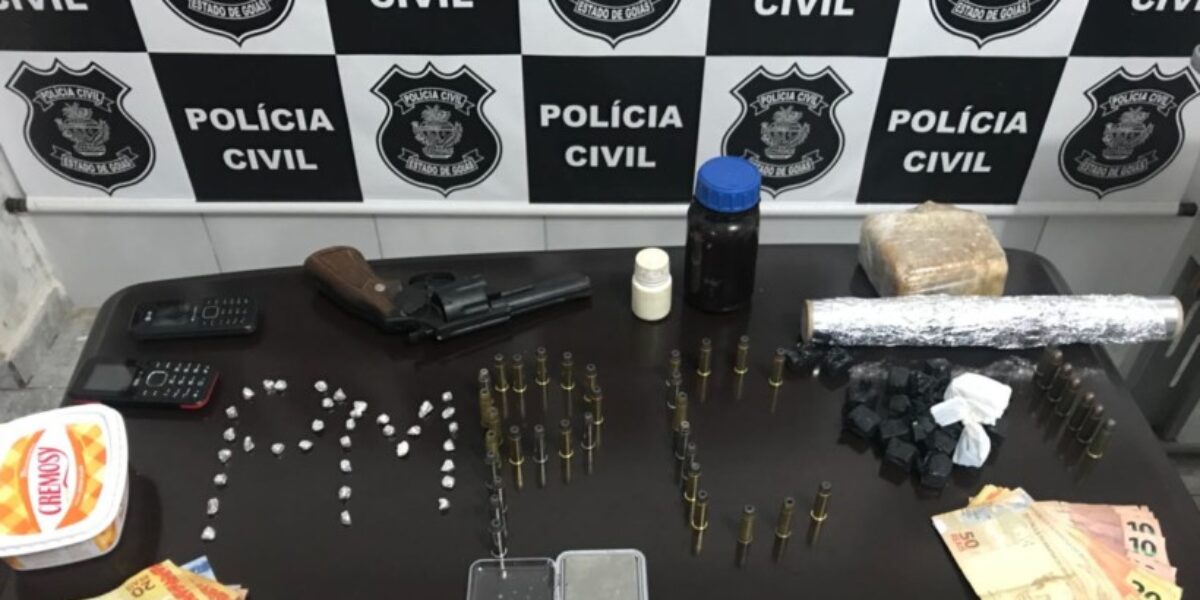 Polícia Civil prende traficantes em Carmo do Rio Verde