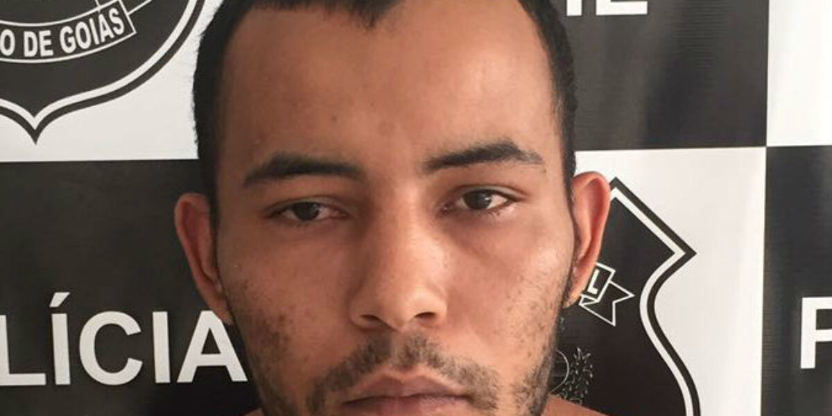 PC de Goiatuba prende autor de roubo de motocicleta em flagrante