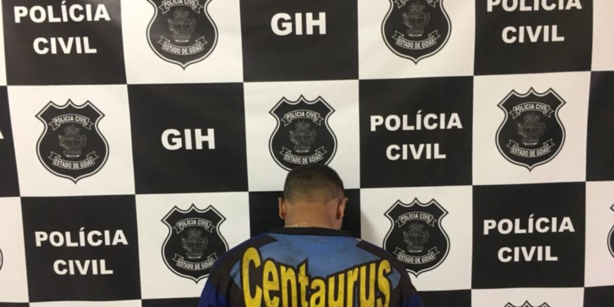 GIH de Anápolis prende suspeito de homicídio praticado do Residencial Itatiaia