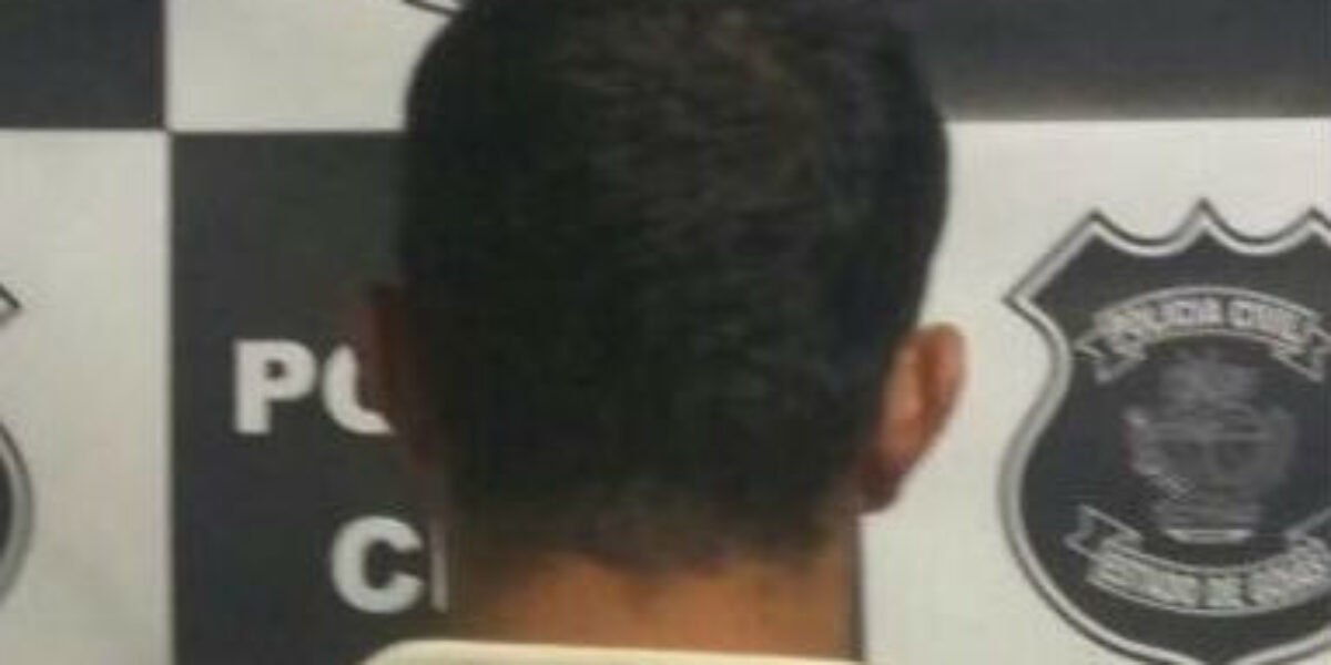 Polícia Civil de Morrinhos prende em flagrante investigado por violência doméstica