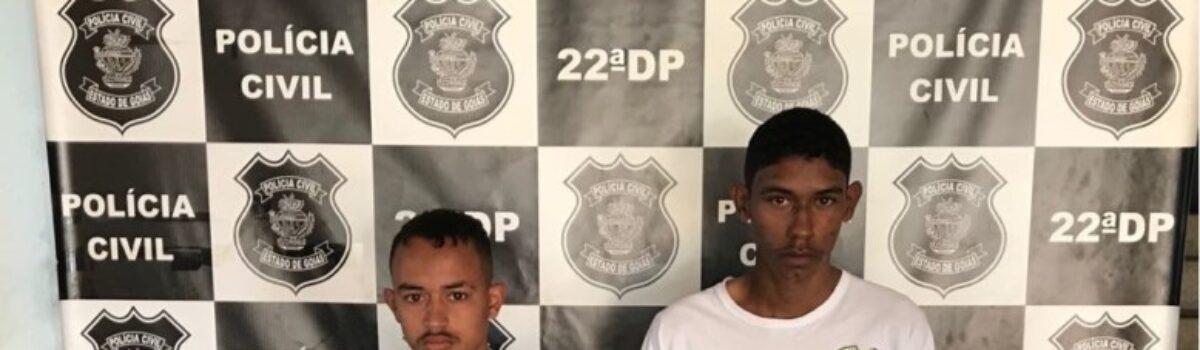 PC prende dupla suspeita de vender drogas e roubar celulares na Vila Mutirão