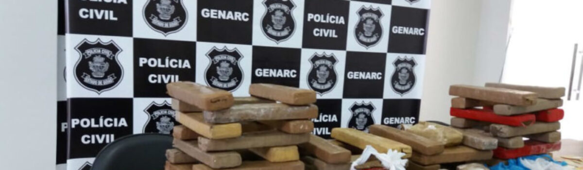 Traficante é flagrado com grande quantidade de drogas em Rio Verde