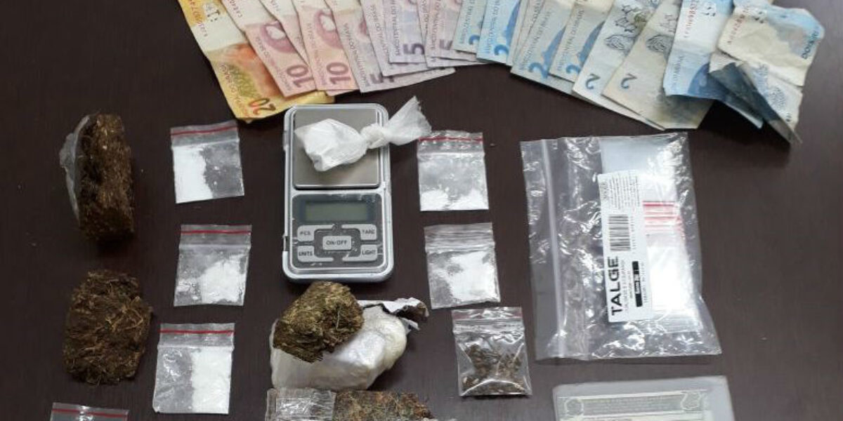 Em Aparecida de Goiânia, traficante é preso após denúncia anônima