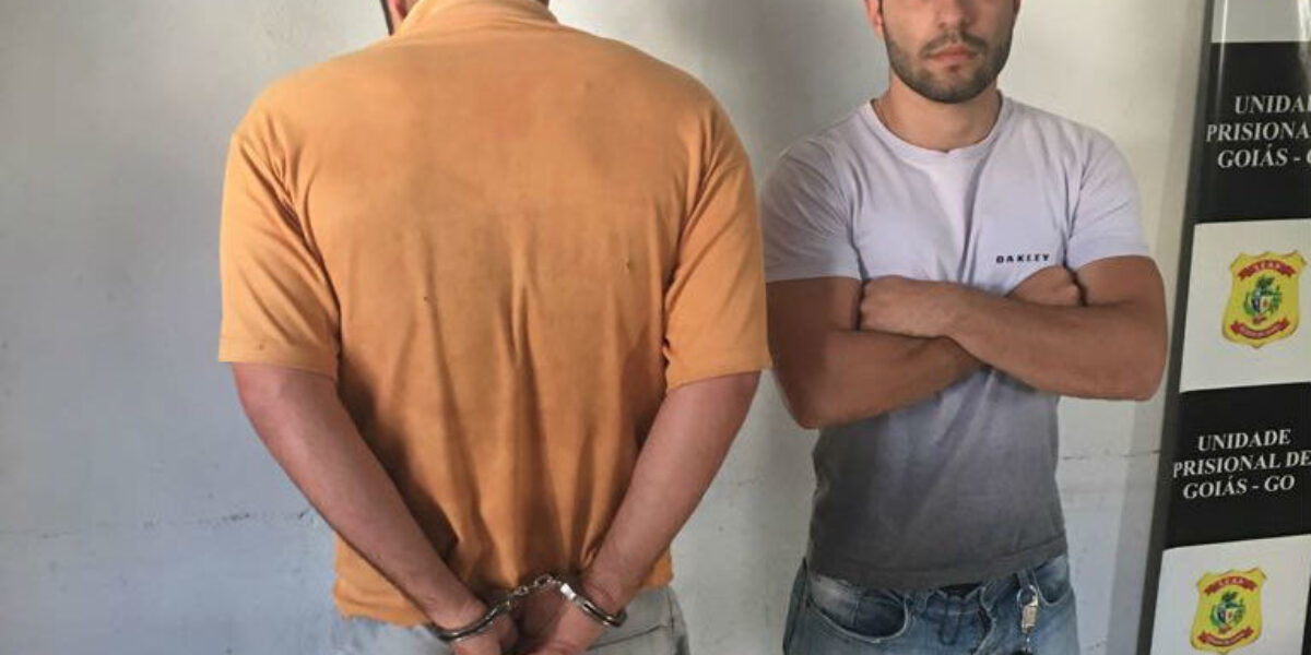 Suspeito de estupro de vulnerável é preso em Itaberaí