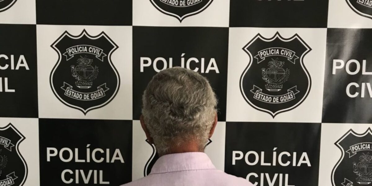 Polícia prende idoso suspeito por abusar sexualmente de três crianças em Goiatuba