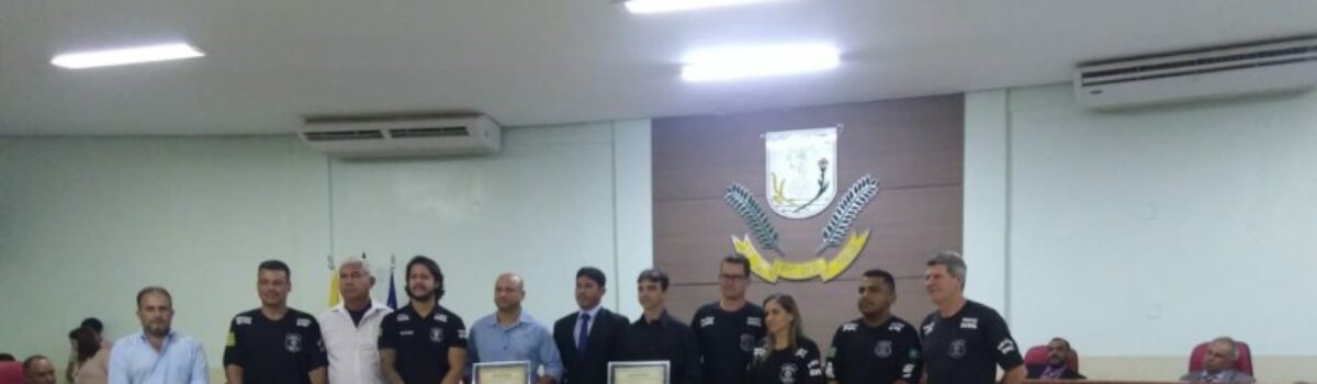 Policiais Civis recebem homenagem da Câmara Municipal de Iporá