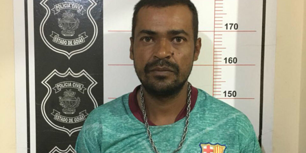 Preso em Aragarças suspeito de cometer homicídio em Goianira