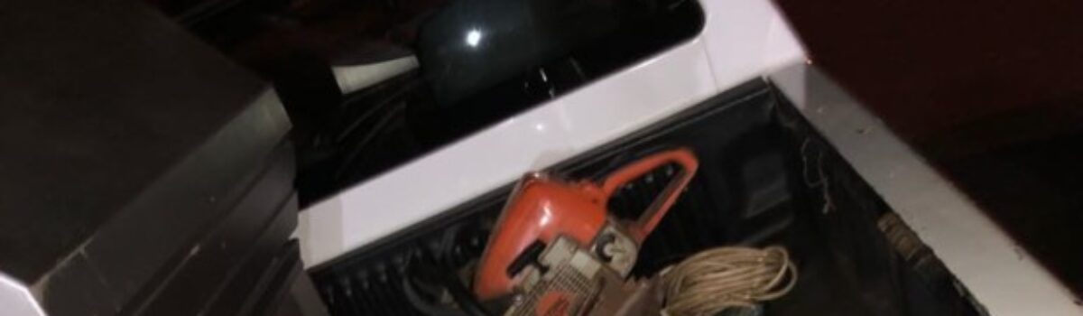 Polícia recupera objetos furtados em São Miguel do Passa Quatro