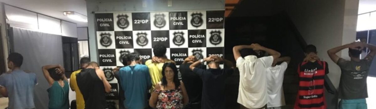 Policiais civis prendem “Tia do Tráfico” no Parque Tremendão