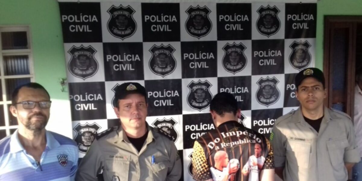 Polícia Civil de Ceres apreende autor de roubo