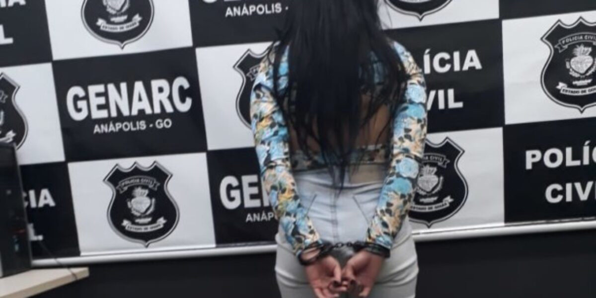 Mulher é presa em Anápolis com cerca de 3 quilos de maconha