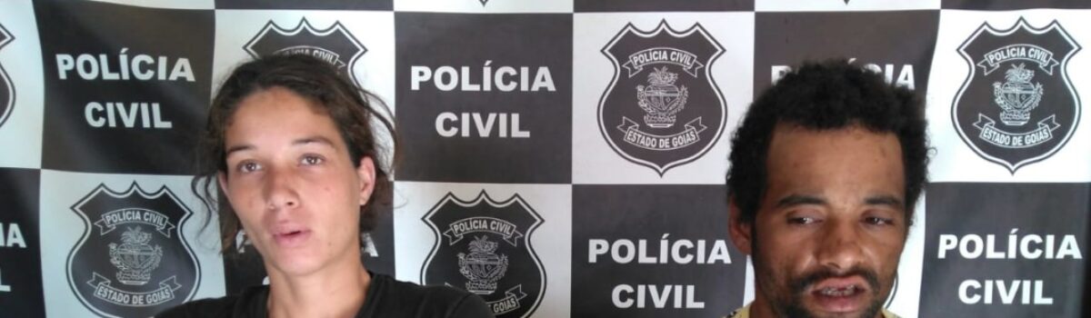Policiais civis de Uruaçu prendem dupla que furtou comércio na cidade