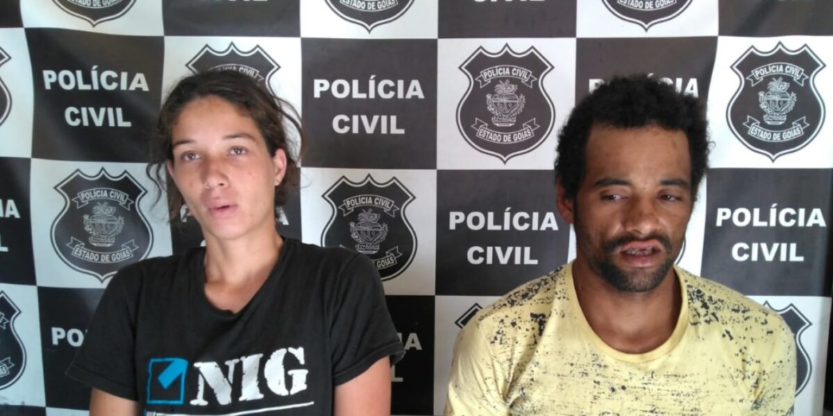 Policiais civis de Uruaçu prendem dupla que furtou comércio na cidade