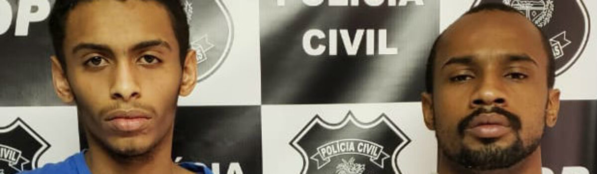 Dupla que já estava presa é alvo de novo mandado por tentativa de roubo