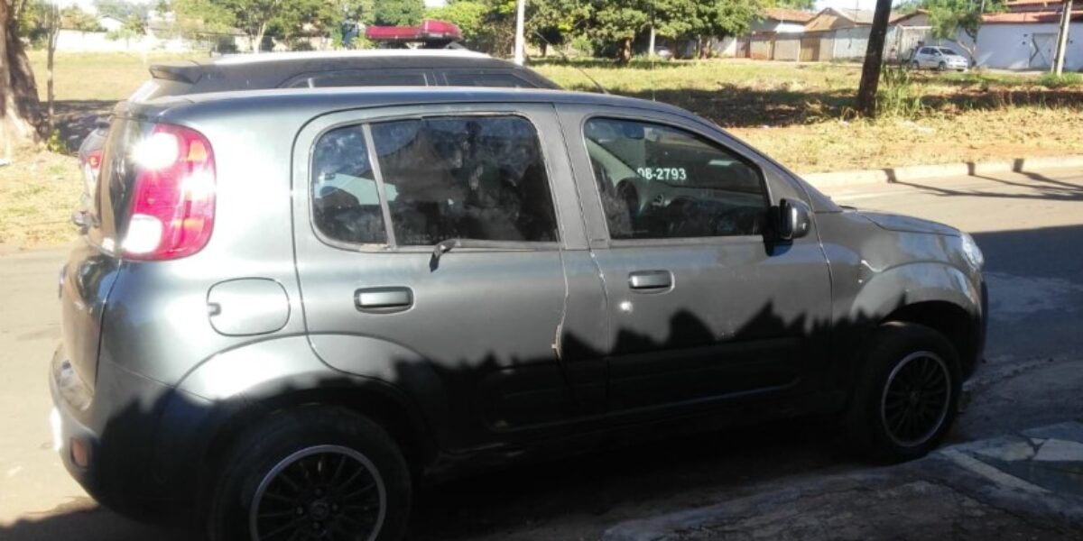 DERFRVA localiza veículo roubado em Aparecida de Goiânia
