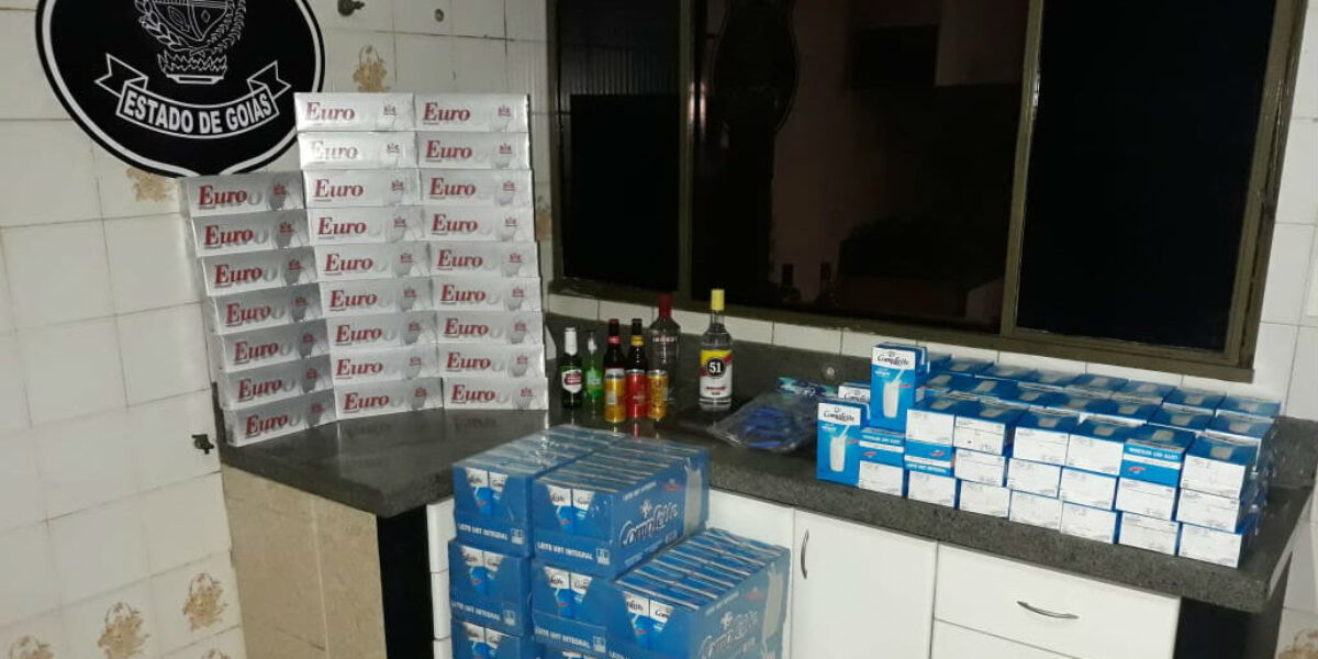 Decar apreende leite roubado em distribuidora de Anápolis