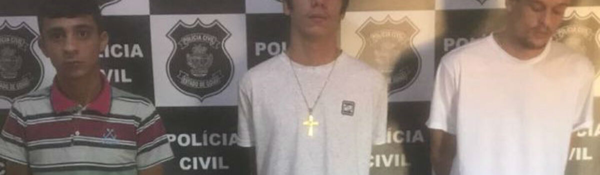 PC de Pontalina cumpre mandados contra trio investigado por homicídio