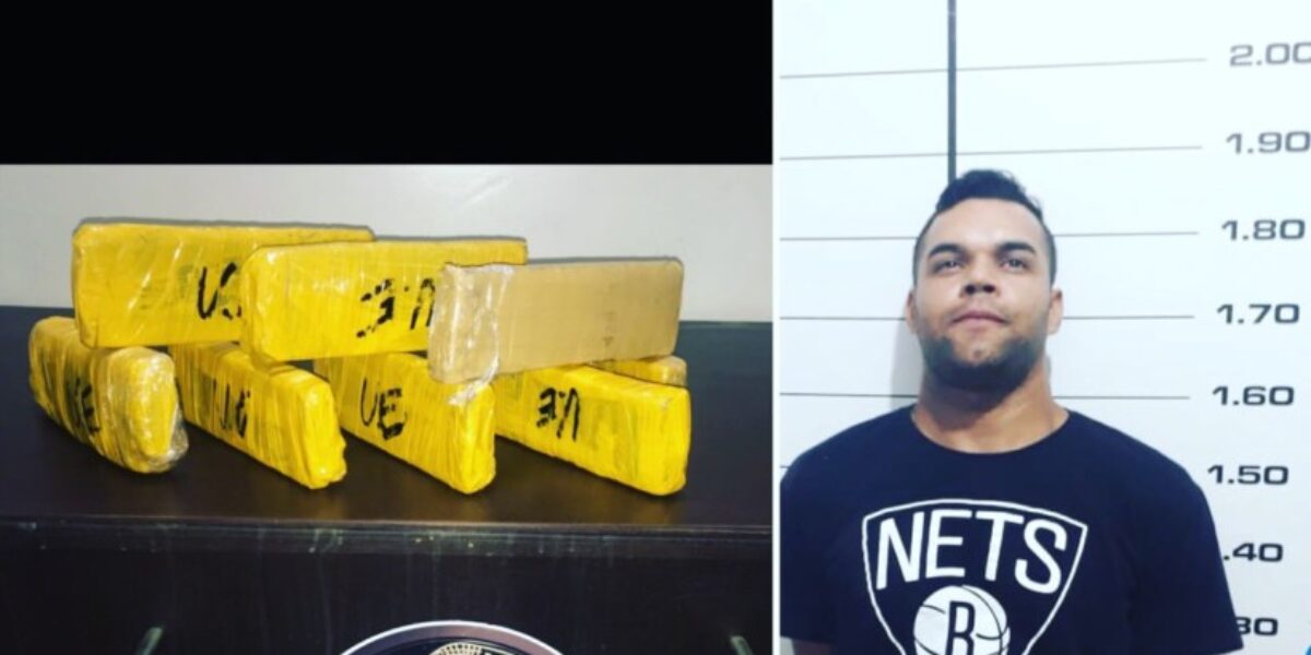 Denarc prende traficante interestadual de drogas em flagrante