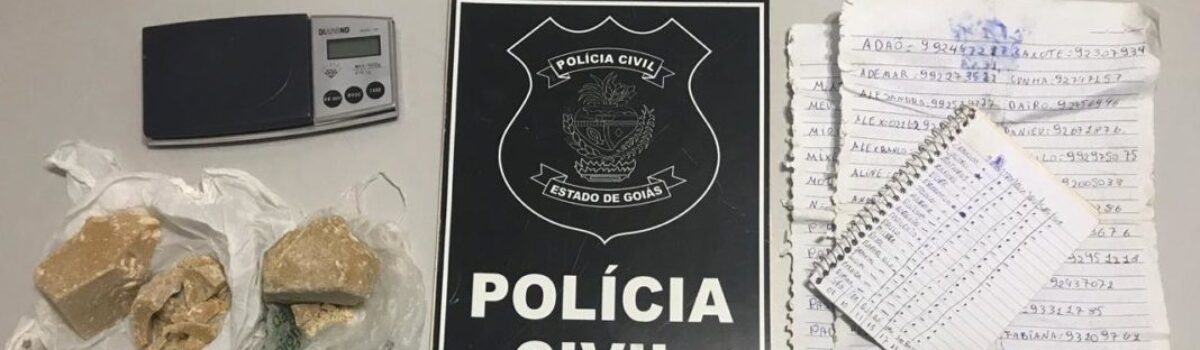 Traficante é presa por tráfico de drogas em Morrinhos