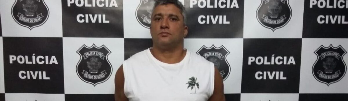 Mentor de latrocínio de idosa é preso pela Polícia Civil de Caldas Novas