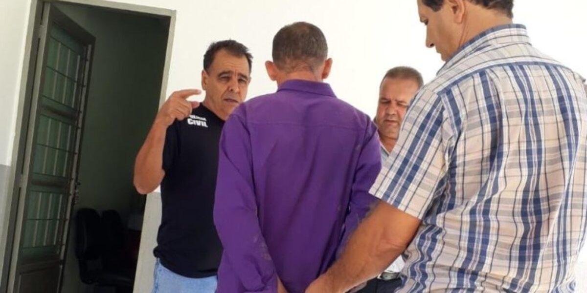 Polícia Civil de Hidrolândia cumpre mandado por homicídio
