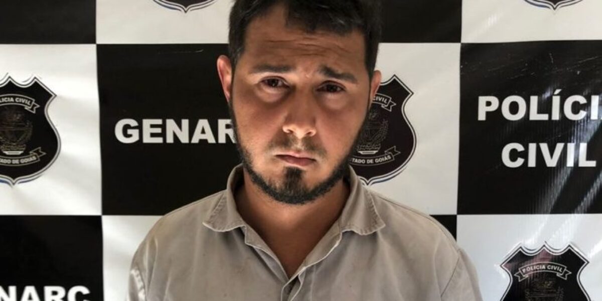 Genarc de Catalão prende traficante que se aproveitava de regime semiaberto para comercializar drogas