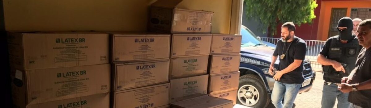 1ª DDP de Valparaíso recupera carga de luvas hospitalares objeto de estelionato avaliada em R$ 50 mil