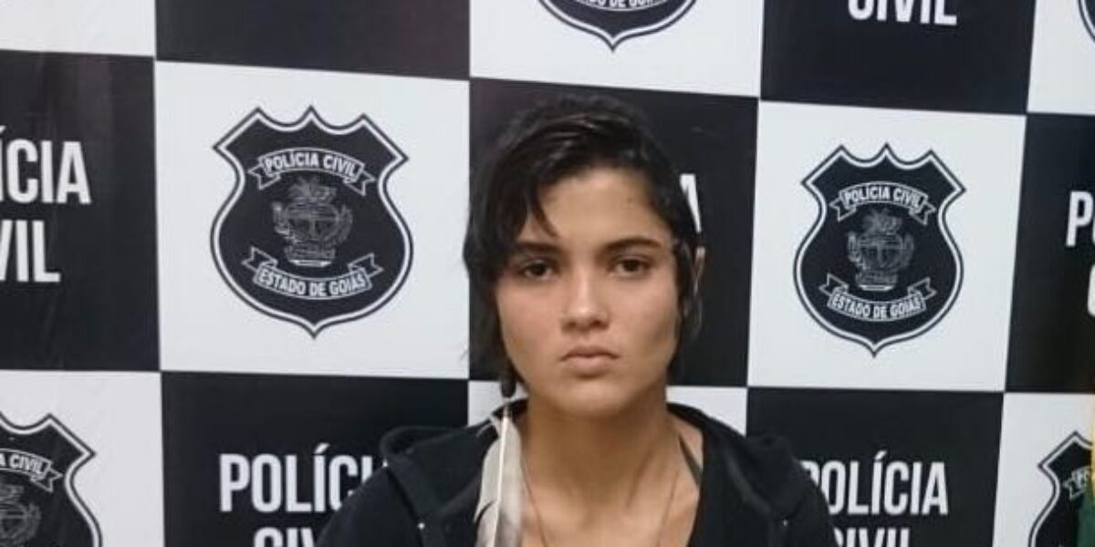 Policiais civis prendem jovem envolvida em homicídio em Buriti Alegre