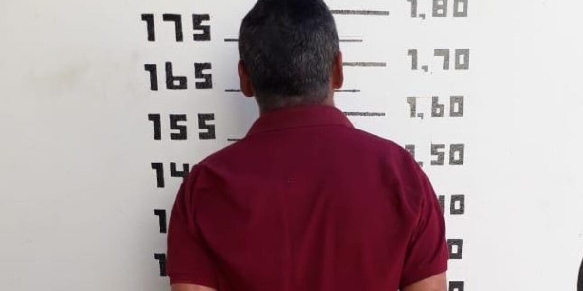 Homem é preso preventivamente em Padre Bernardo após agredir ex-companheira