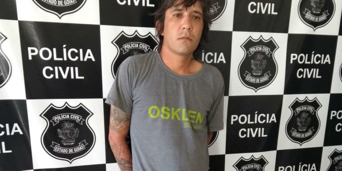 Polícia Civil de Vianópolis prende autor de homicídio ocorrido em Anápolis