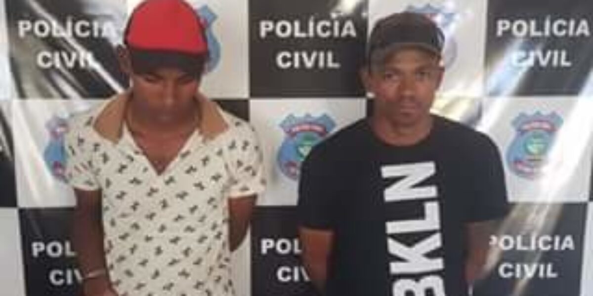 Policiais civis e militares de Piranhas prendem dupla que assaltou idoso