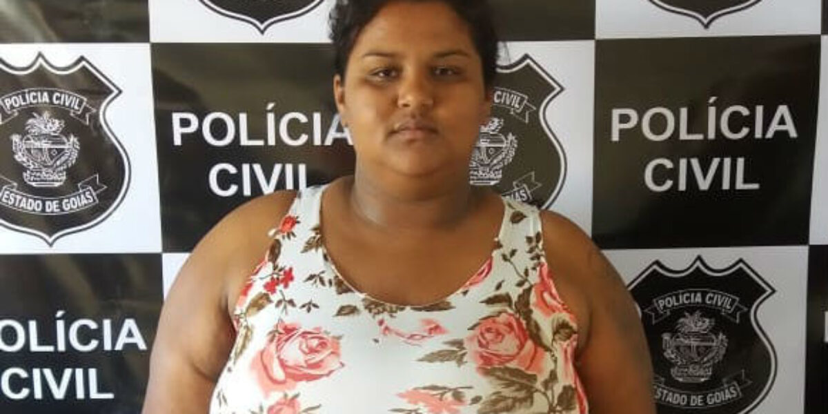 Mulher é presa por roubo a residência em Catalão