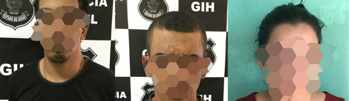 GIH prende suspeitos de homicídio ocorrido em Anápolis em 2016