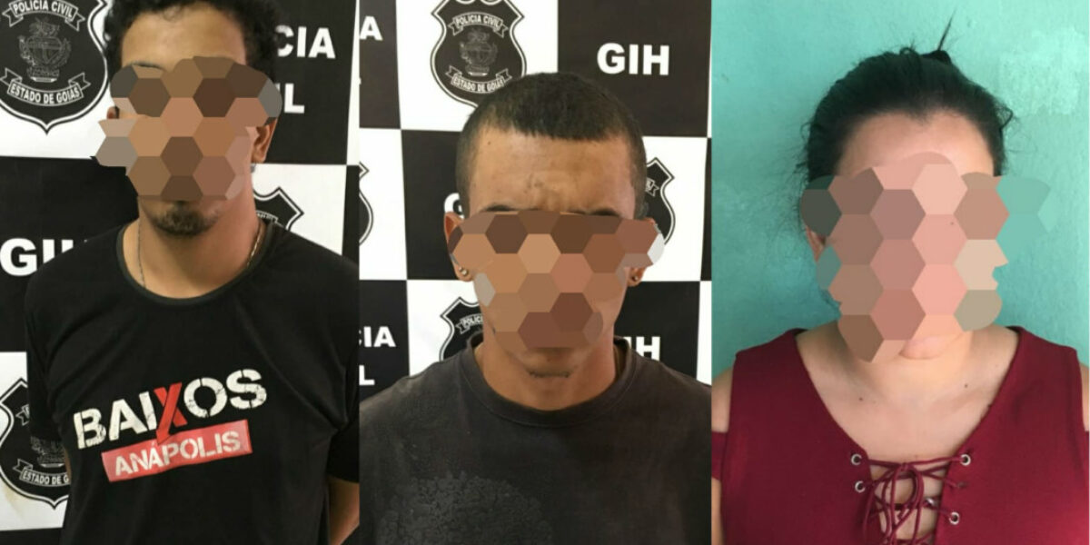 GIH prende suspeitos de homicídio ocorrido em Anápolis em 2016