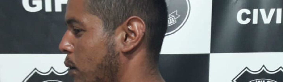 Preso em Valparaíso homem que matou desafeto dois depois de deixar a cadeia