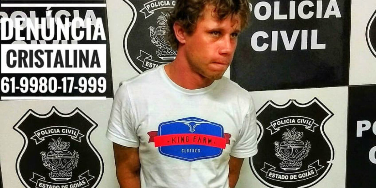 Polícia Civil e GCM prendem foragido da justiça em Cristalina