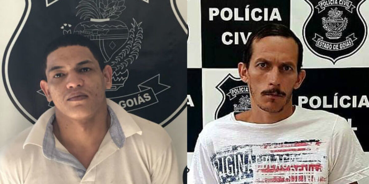 Condenados por crimes patrimoniais são presos em Luziânia
