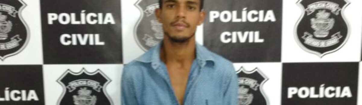 Polícia Civil de Cocalzinho prende autor de roubos praticados no DF
