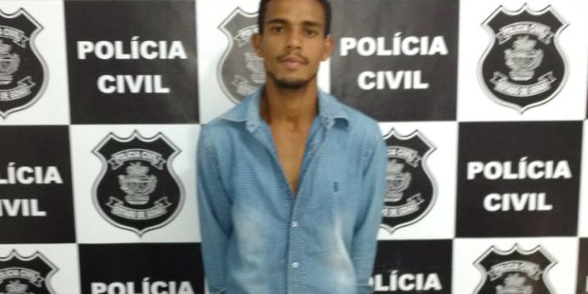 Polícia Civil de Cocalzinho prende autor de roubos praticados no DF
