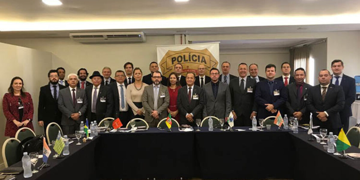 Chefes da PC goiana participam de reunião do Conselho Nacional dos Chefes de Polícia
