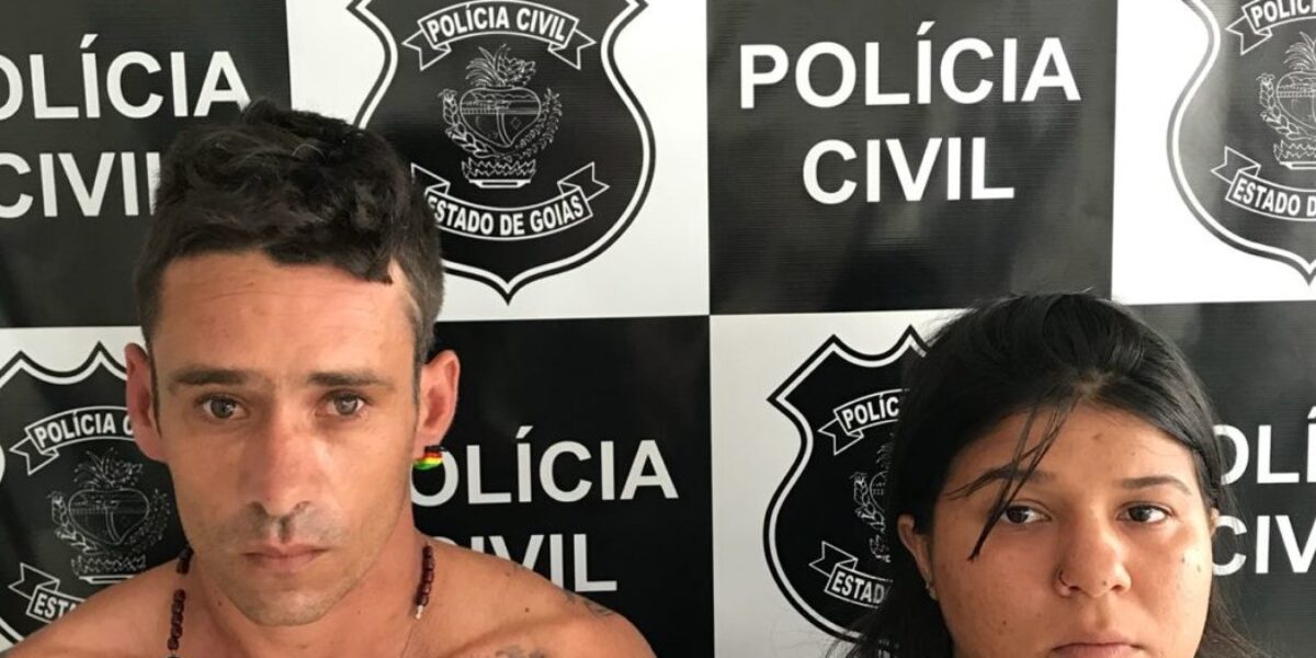 Casal de traficantes é preso em flagrante em Goiatuba