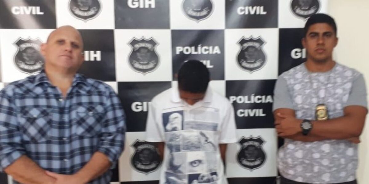 GIH de Trindade cumpre mandado judicial e prende investigado por latrocínio